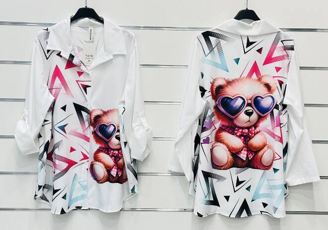 Koszula damskie 21024 Mix kolor Standard  