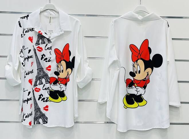 Koszula damskie 21026 Mix kolor Standard  