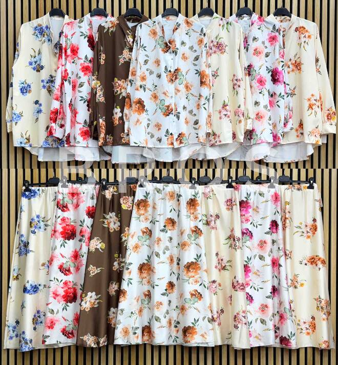 Komplet damskie 19713 Mix kolor Standard (Towar Włoskie)