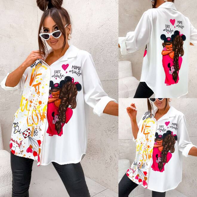 Koszula damskie 21033 Mix kolor Standard 1