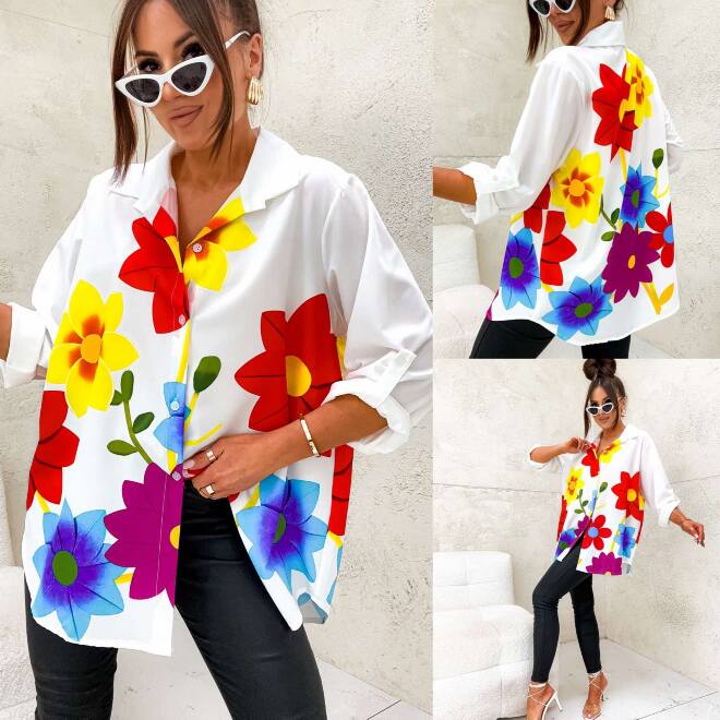 Koszula damskie 21034 Mix kolor Standard