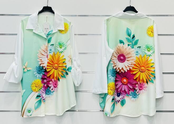 Koszula damskie 21036 Mix kolor Standard 1