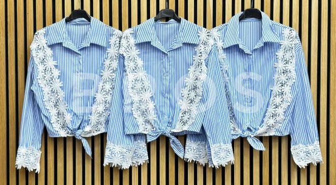 Koszule damskie 19720 Mix kolor Standard (Towar Włoskie)