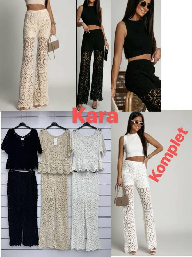 Komplet damskie 20218 Mix kolor Standard (Towar Włoskie)