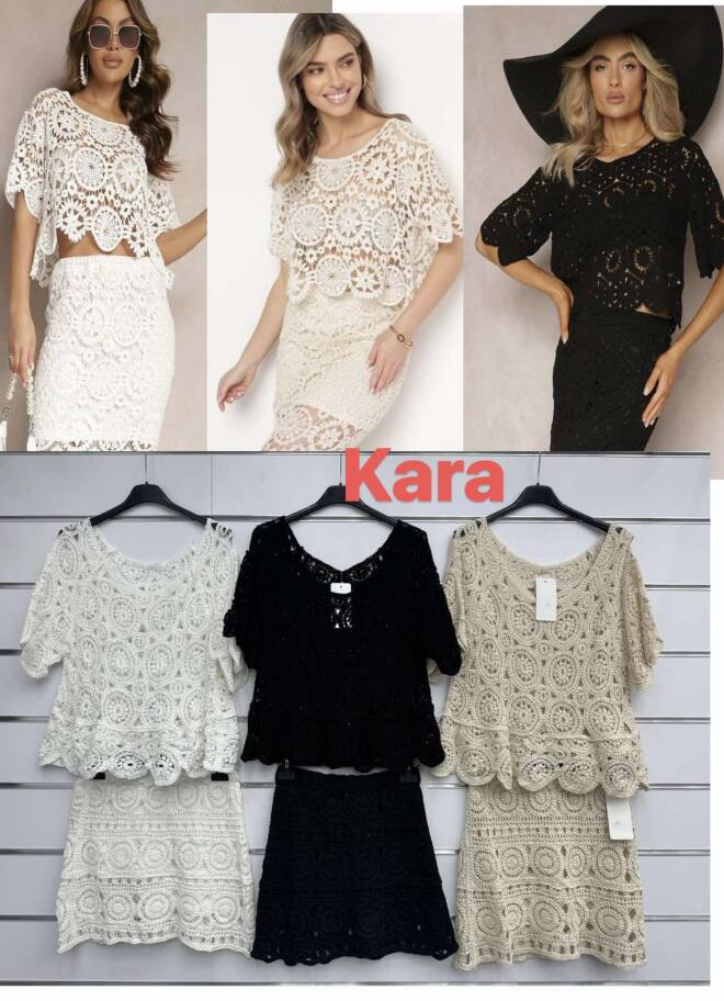 Komplet damskie 20219 Mix kolor Standard (Towar Włoskie) 1