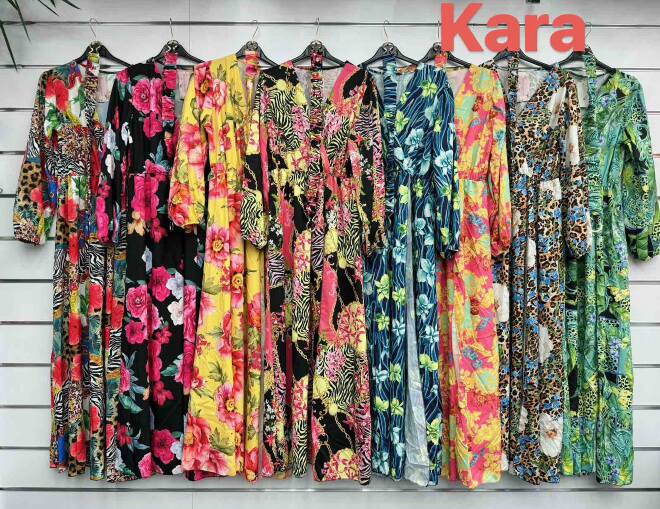 Sukienka damskie 20204 Mix kolor Standard (Towar Włoskie) 1