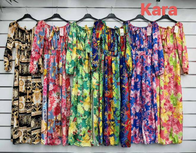 Sukienka damskie 20206 Mix kolor Standard (Towar Włoskie) 1