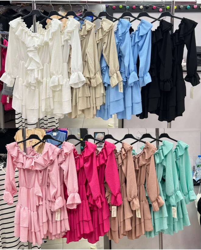 Sukienka damskie 22020 MIX KOLOR STANDARD