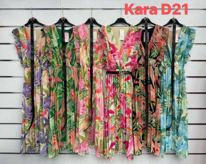 Sukienka damskie 20214 Mix kolor Standard (Towar Włoskie) 1