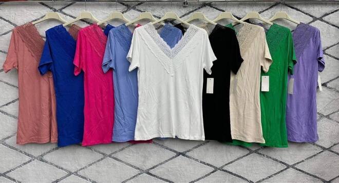 Bluzka damskie 20223 Mix kolor Standard (Towar Włoskie) 1