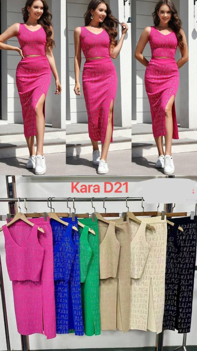 Komplet damskie 20220 Mix kolor Standard (Towar Włoskie) 1