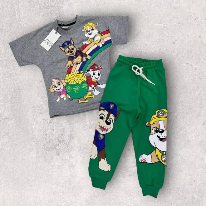 Komplety dziewczęce 21718 1 KOLOR 2-8 1