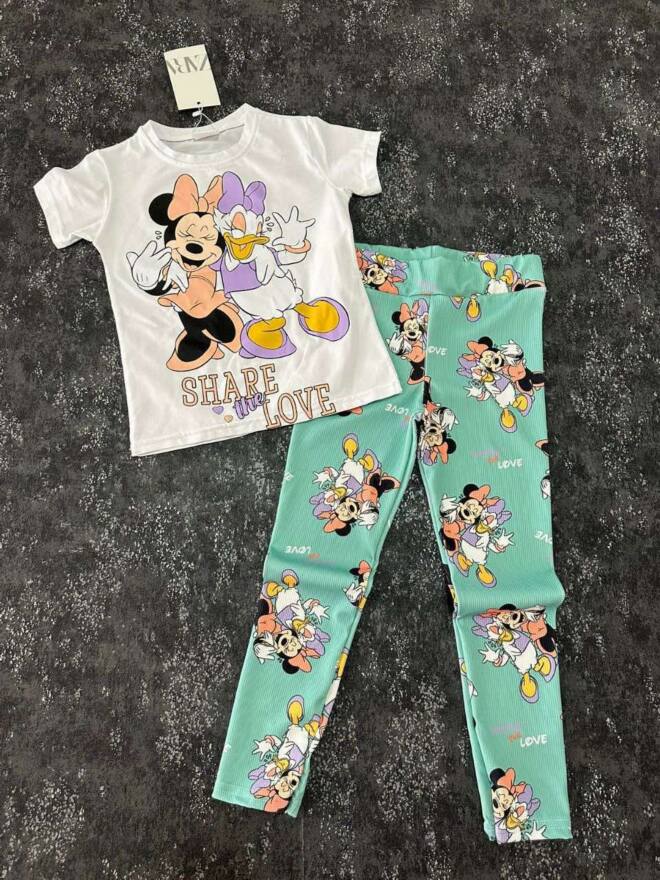 Komplety dziewczęce 21727 1 KOLOR 2-8 1