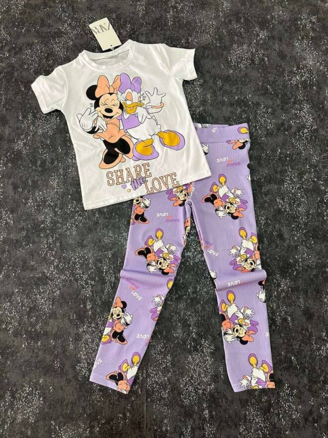 Komplety dziewczęce 21728 1 KOLOR 2-8