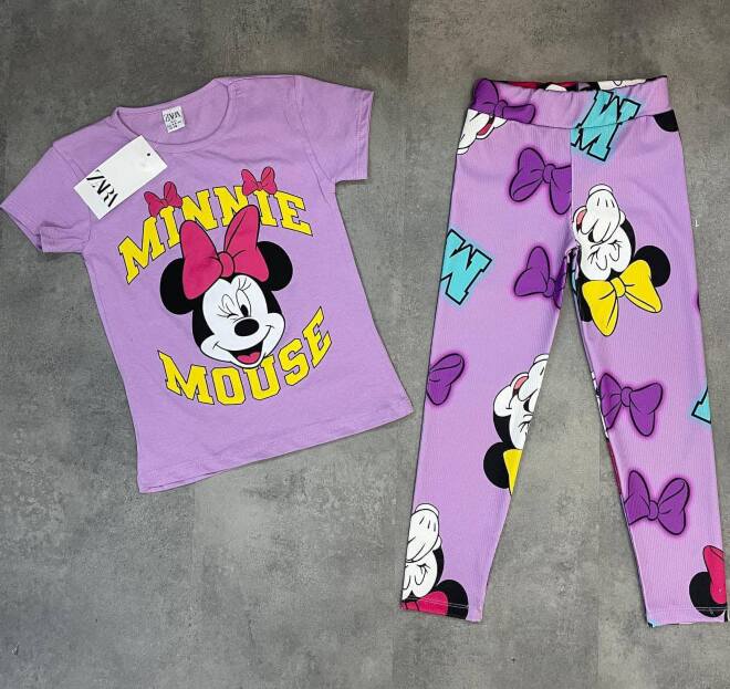 Komplety dziewczęce 21731 1 KOLOR 3-10 1