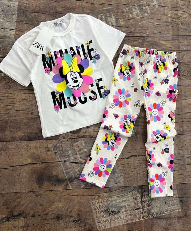 Komplety dziewczęce 21739 1 KOLOR 2-8