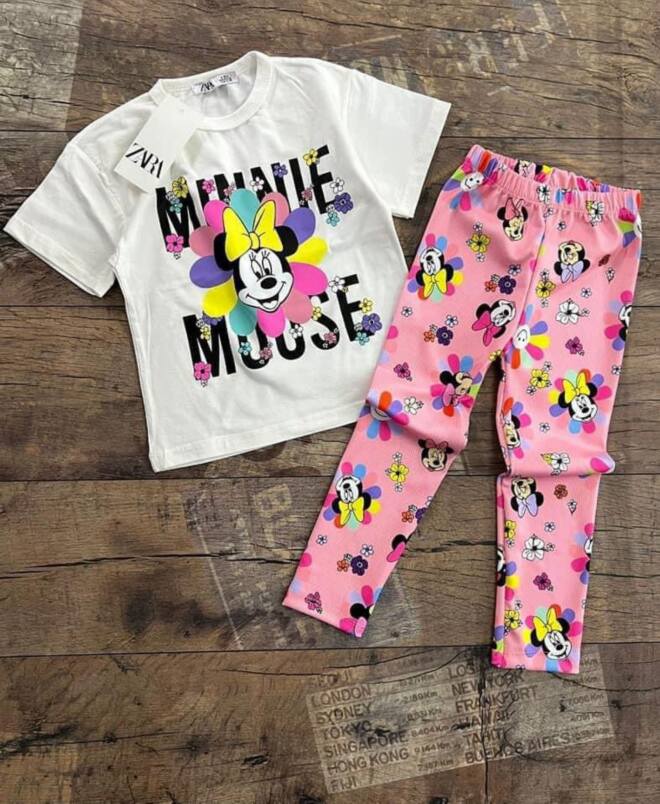 Komplety dziewczęce 21741 1 KOLOR 2-8