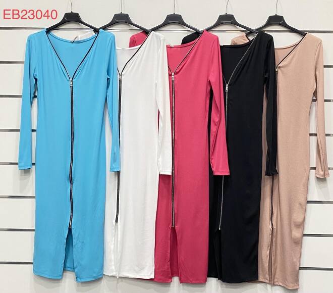 Sukienka damskie EB23040 MIX KOLOR STANDARD