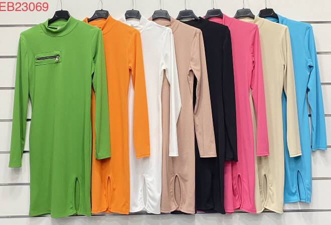 Sukienka damskie EB23069 MIX KOLOR STANDARD