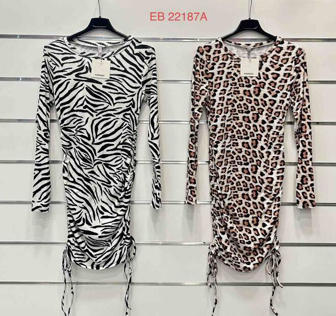 Sukienka damskie EB22187A MIX KOLOR STANDARD