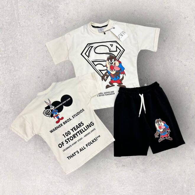 Komplety dziewczęce 21757 1 KOLOR 2-8 1