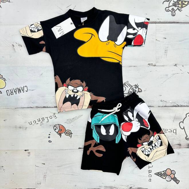 Komplety dziewczęce 21763 1 KOLOR 2-8 1