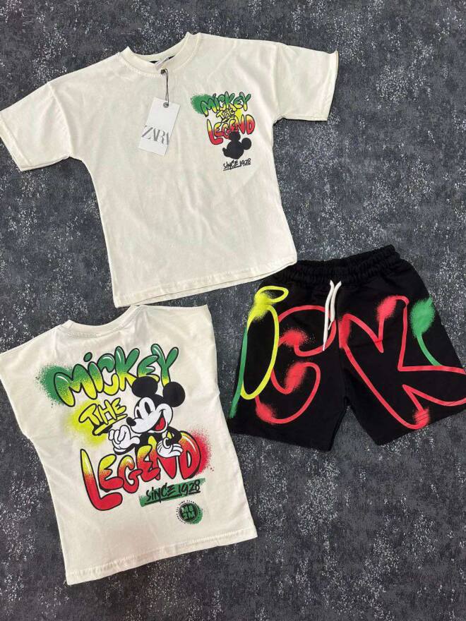 Komplety dziewczęce 21776 1 KOLOR 2-8 1