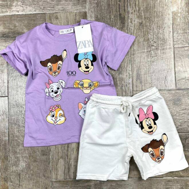 Komplety dziewczęce 21781 1 KOLOR 2-8 1