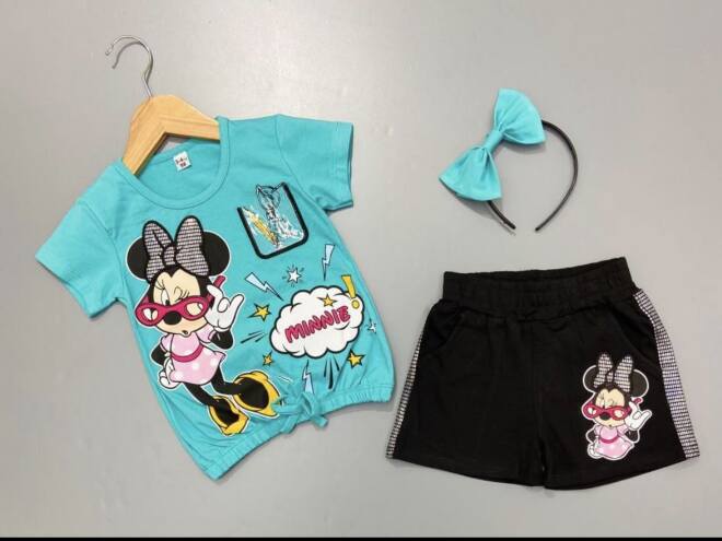 Komplety dziewczęce 21789 1 KOLOR 2-8 1