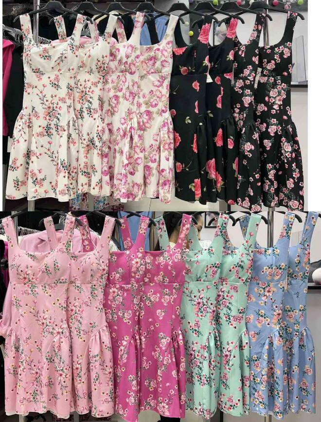 Sukienka damskie 22024 MIX KOLOR STANDARD