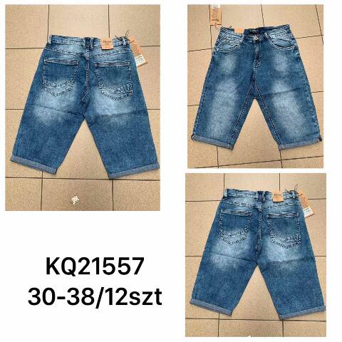 Szorty Jeansowe Meskie KQ21557 1 kolor 30-38 1
