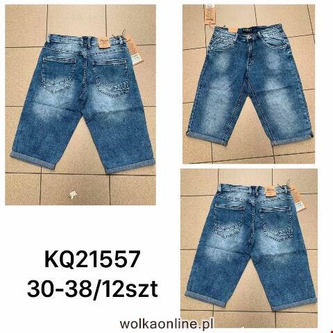 Szorty Jeansowe Meskie KQ21557 1 kolor 30-38