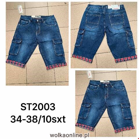 Szorty Jeansowe Meskie ST2003 1 kolor 34-38