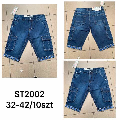 Szorty Jeansowe Meskie ST2002 1 kolor 32-42 1
