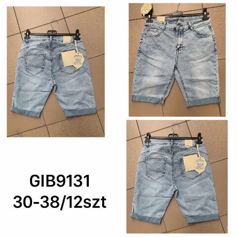 Szorty Jeansowe Meskie GIB9131 1 kolor 30-38 1