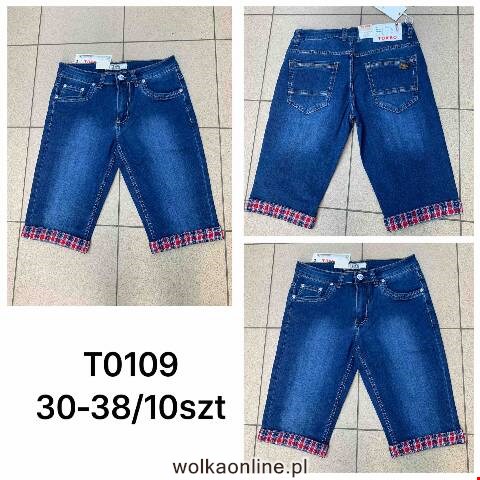 Szorty Jeansowe Meskie T0109 1 kolor 30-38