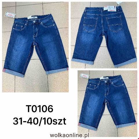 Szorty Jeansowe Meskie T0106 1 kolor 31-40