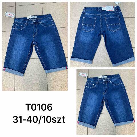 Szorty Jeansowe Meskie T0106 1 kolor 31-40 1