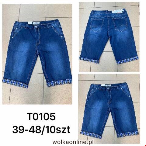 Szorty Jeansowe Meskie T0105 1 kolor 39-48