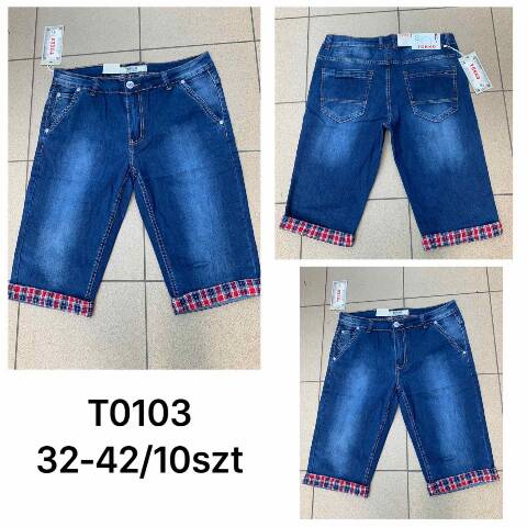 Szorty Jeansowe Meskie T0103 1 kolor 32-42 1