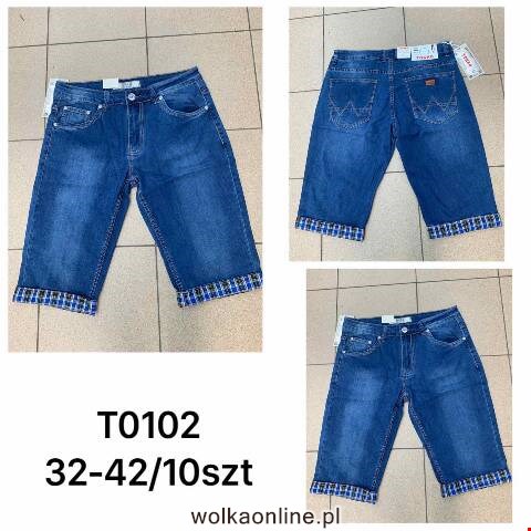 Szorty Jeansowe Meskie T0102 1 kolor 32-42