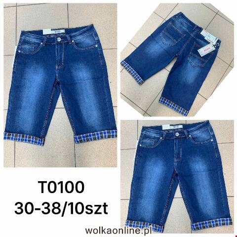 Szorty Jeansowe Meskie T0100 1 kolor 30-38