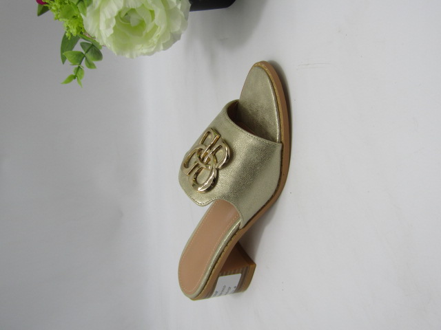 Czółenka damskie 89222D GOLD 36-41