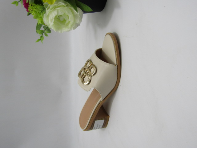 Czółenka damskie 89222D BEIGE 36-41