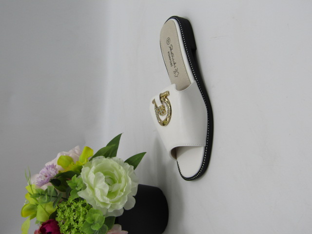 Klapki Damskie 0635 WHITE 36-41