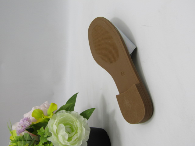 Klapki Damskie 0635 SILVER 36-41 1