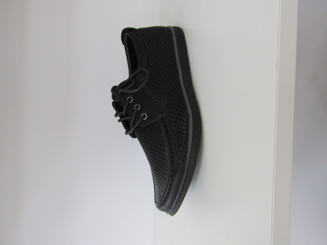 Półbuty Męskie 61715 BLACK 40-45