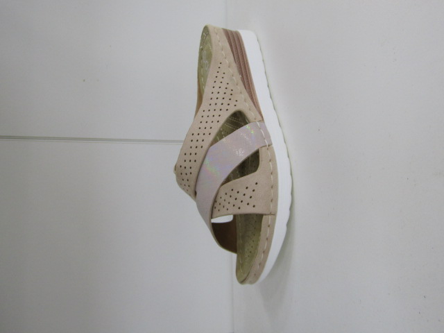 Klapki Damskie N22-1061 BEIGE 36-41