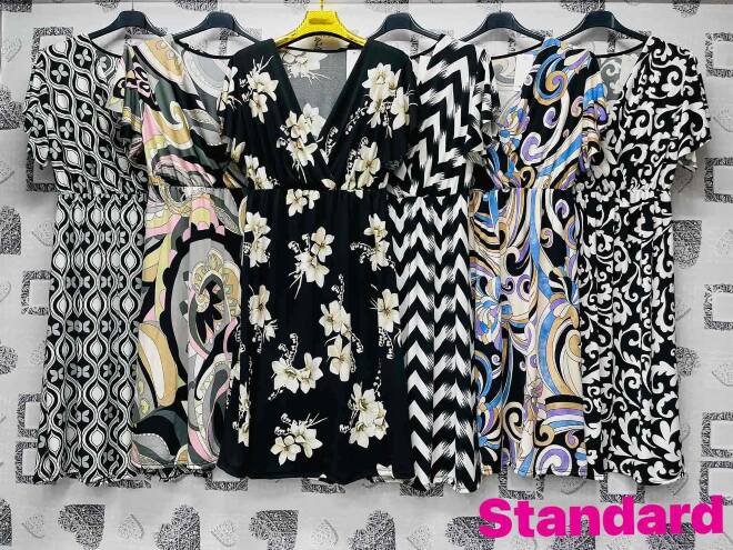 Sukienka damskie 21826 Mix KOLOR Standard (Towar Tureckie)   1