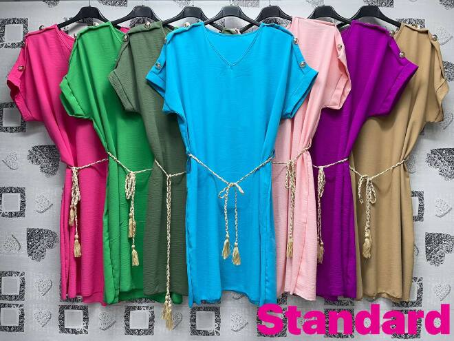 Sukienka damskie 21828 Mix KOLOR Standard (Towar Tureckie)  